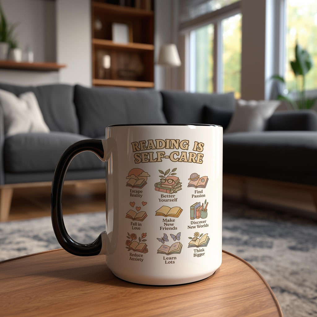 Reading is Self Care - Hobbies and Interests Mug