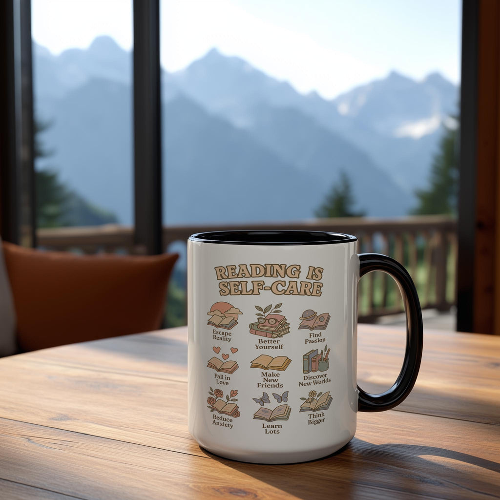 Reading is Self Care - Hobbies and Interests Mug