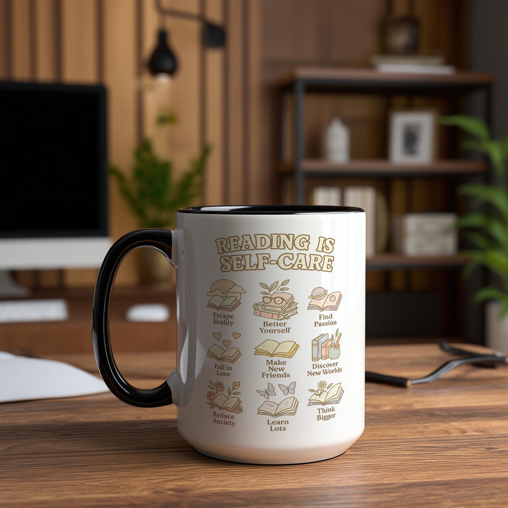 Reading is Self Care - Hobbies and Interests Mug