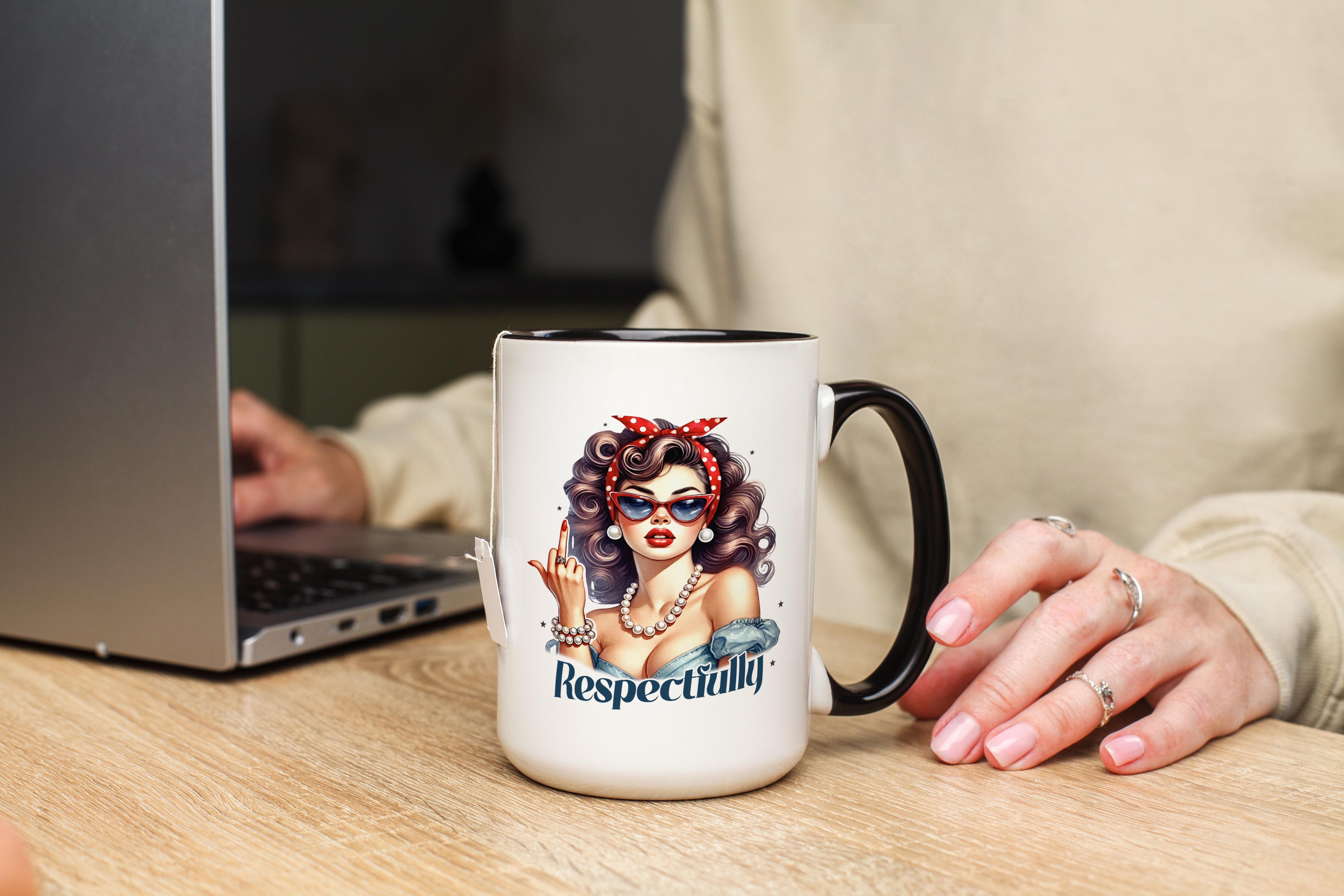 Respectfully.... - Adult Humor Mug
