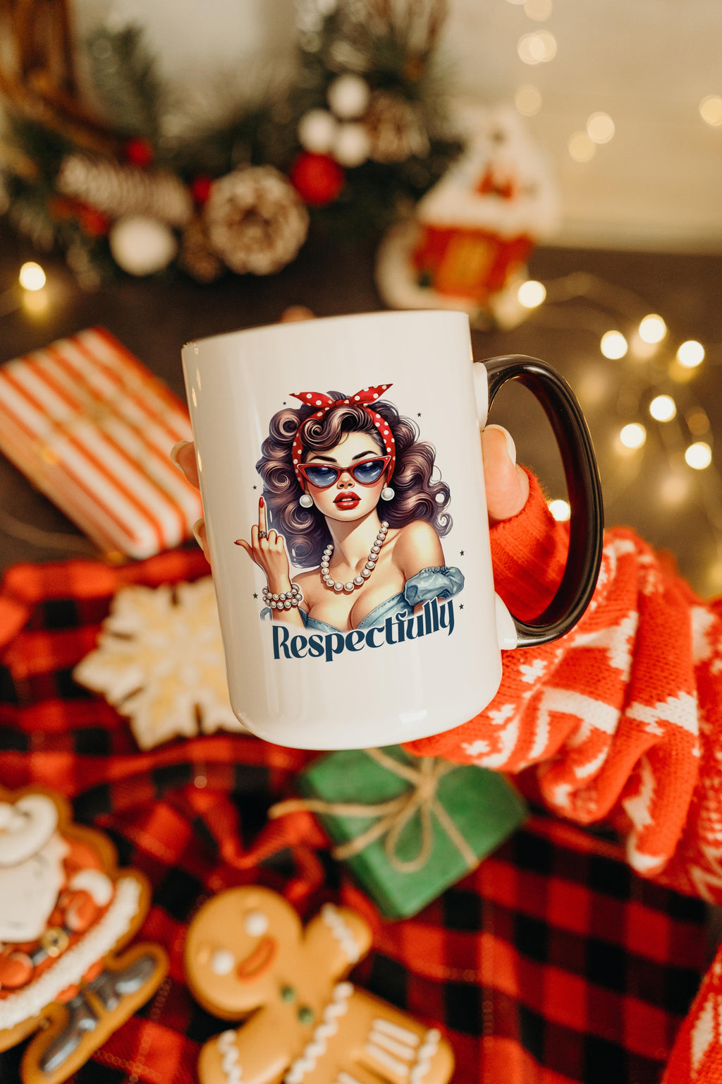 Respectfully.... - Adult Humor Mug