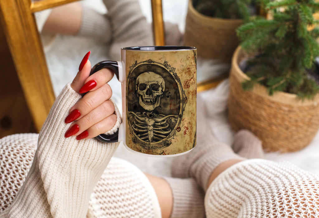 Skeleton Portraits - Halloween Mug