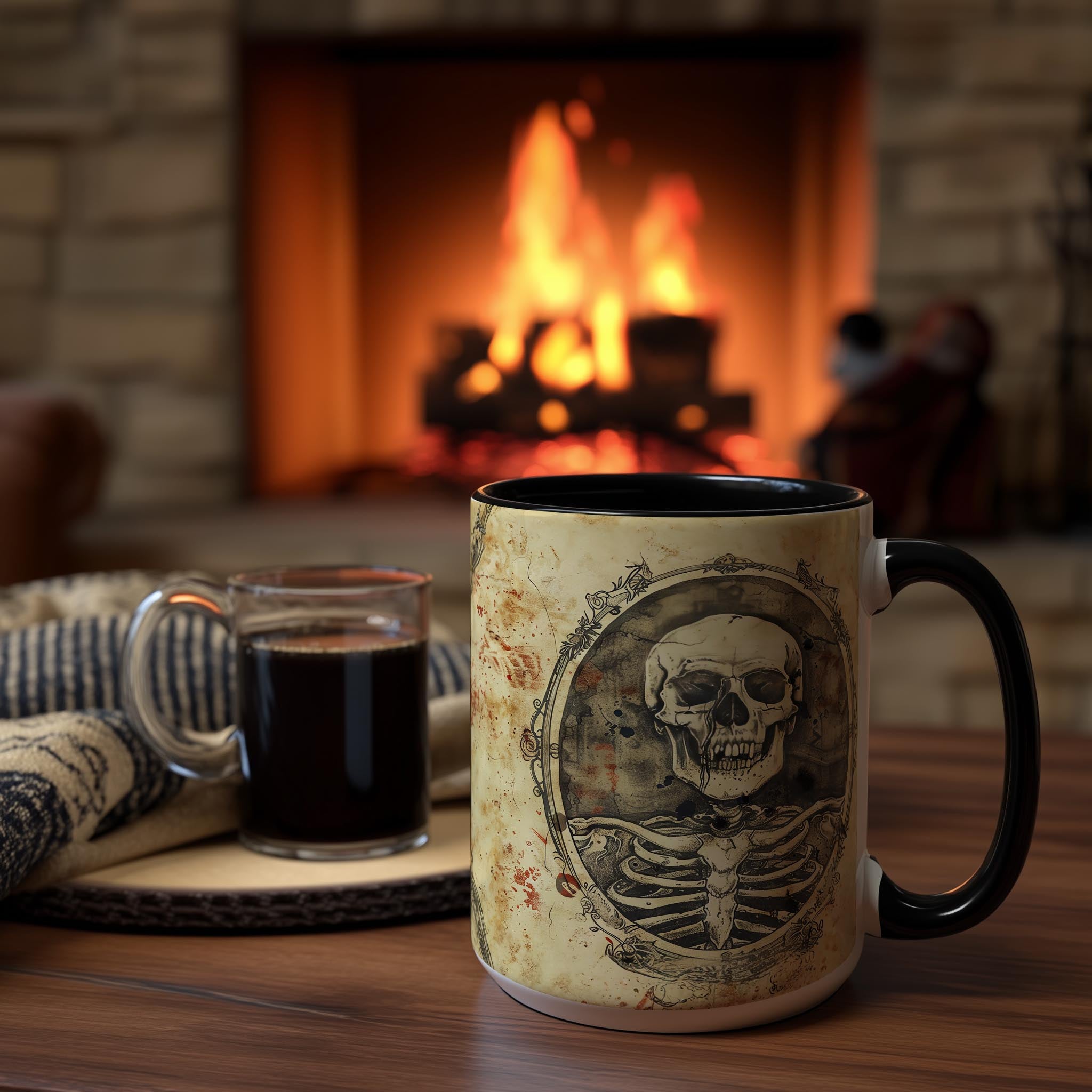 Skeleton Portraits - Halloween Mug