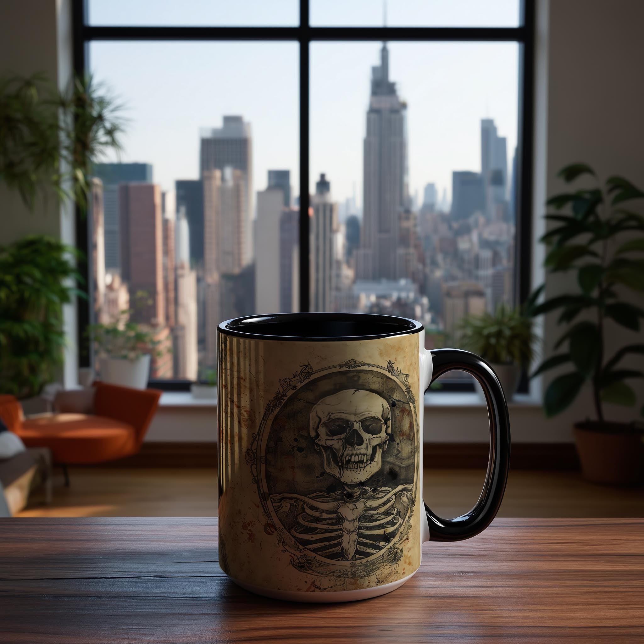 Skeleton Portraits - Halloween Mug