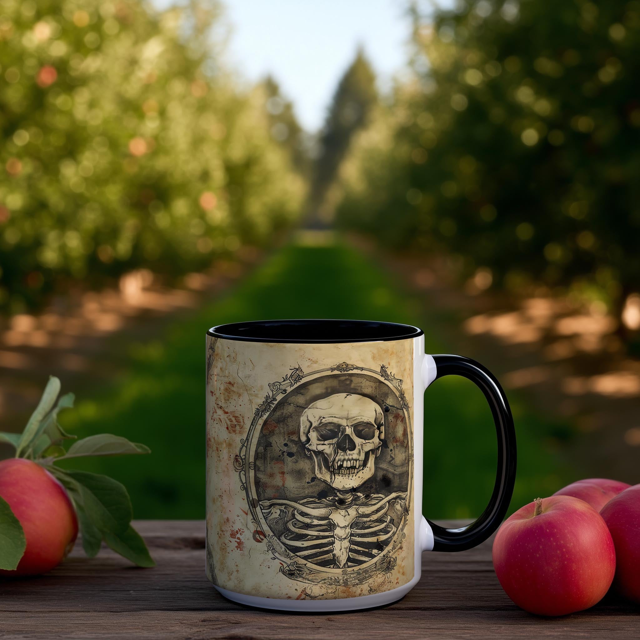 Skeleton Portraits - Halloween Mug