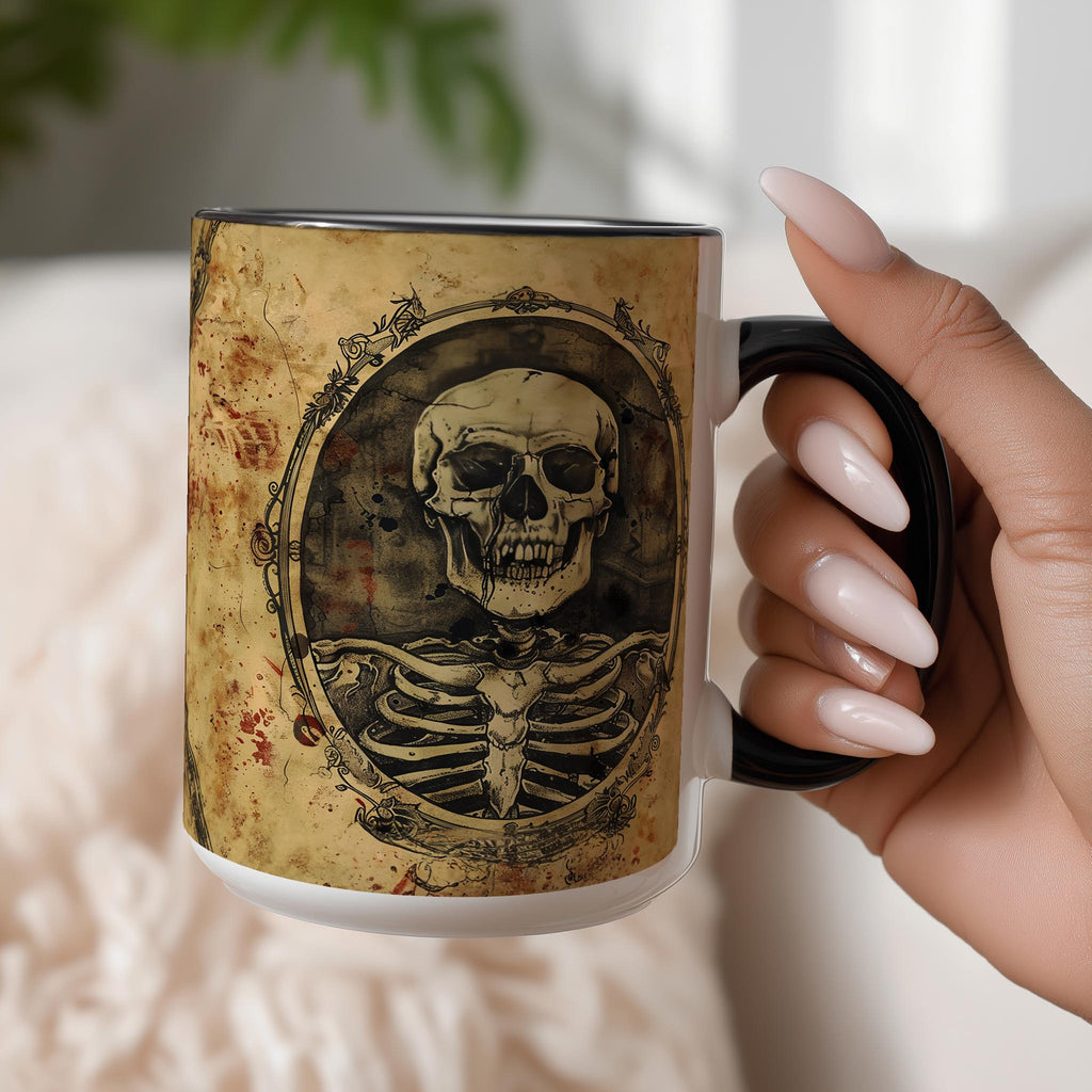 Skeleton Portraits - Halloween Mug