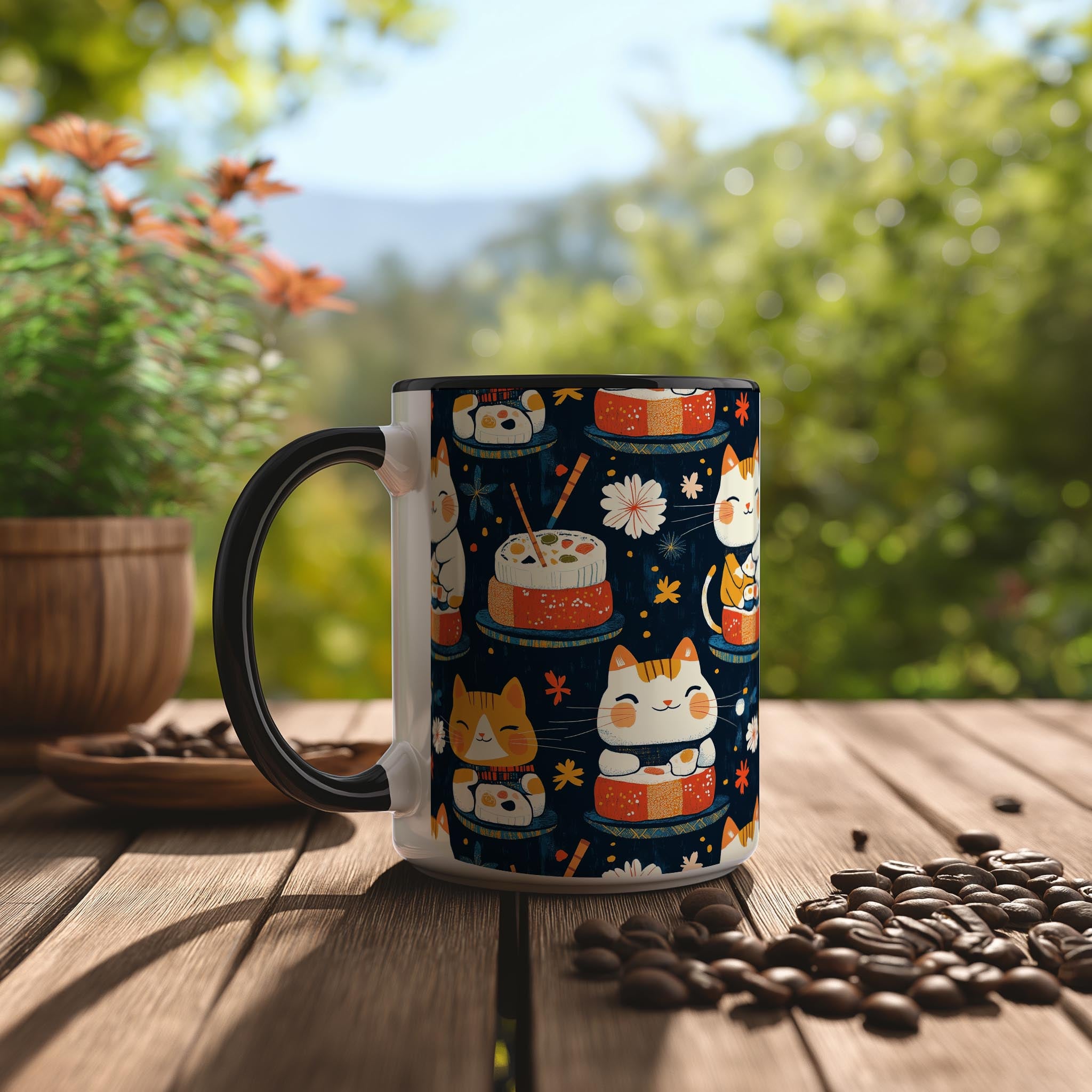 Sushi Cat  - Pet Lovers Mug