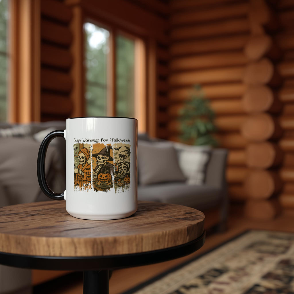 Just Waiting for Halloween - Halloween Mug