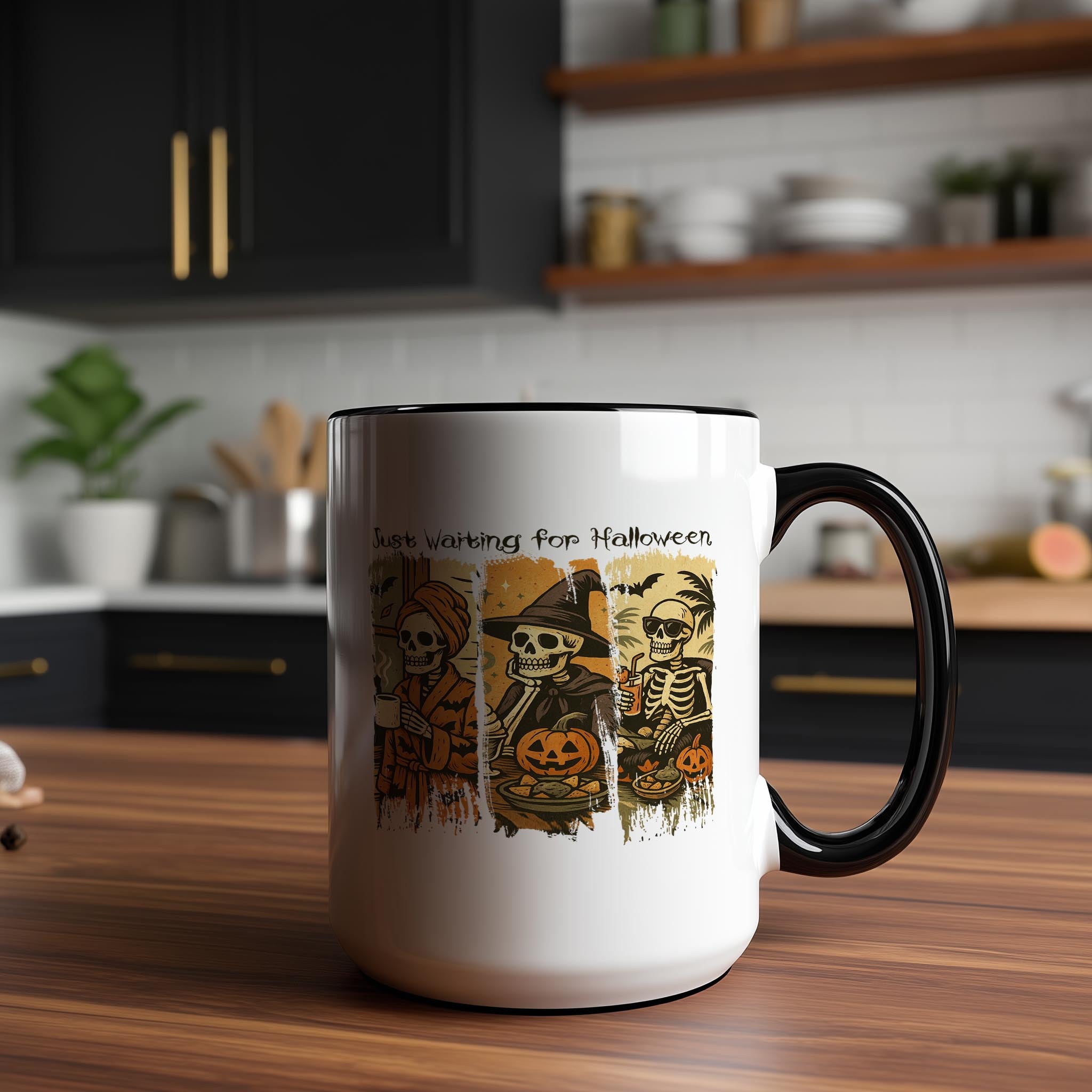 Just Waiting for Halloween - Halloween Mug