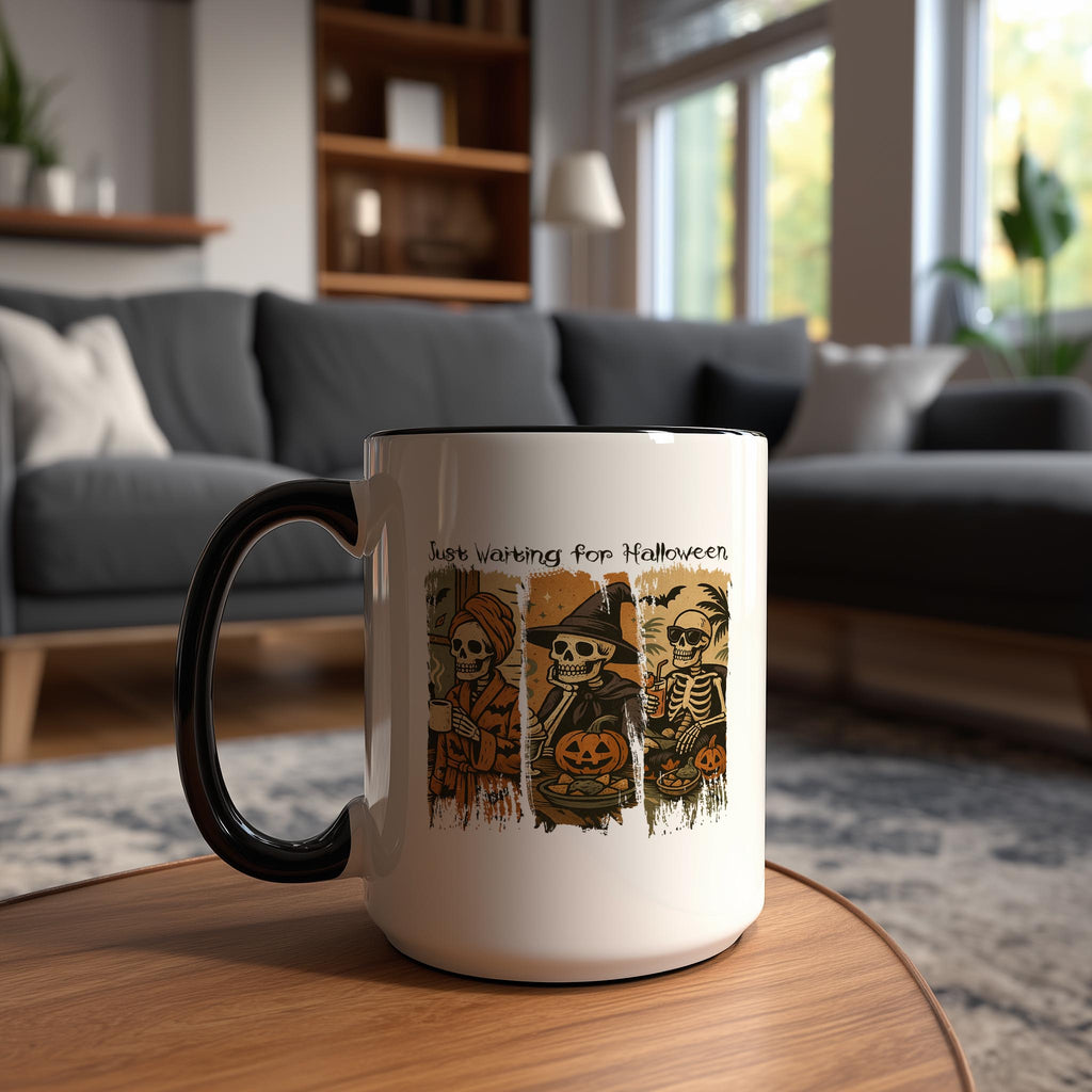 Just Waiting for Halloween - Halloween Mug