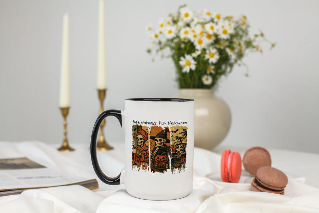 Just Waiting for Halloween - Halloween Mug
