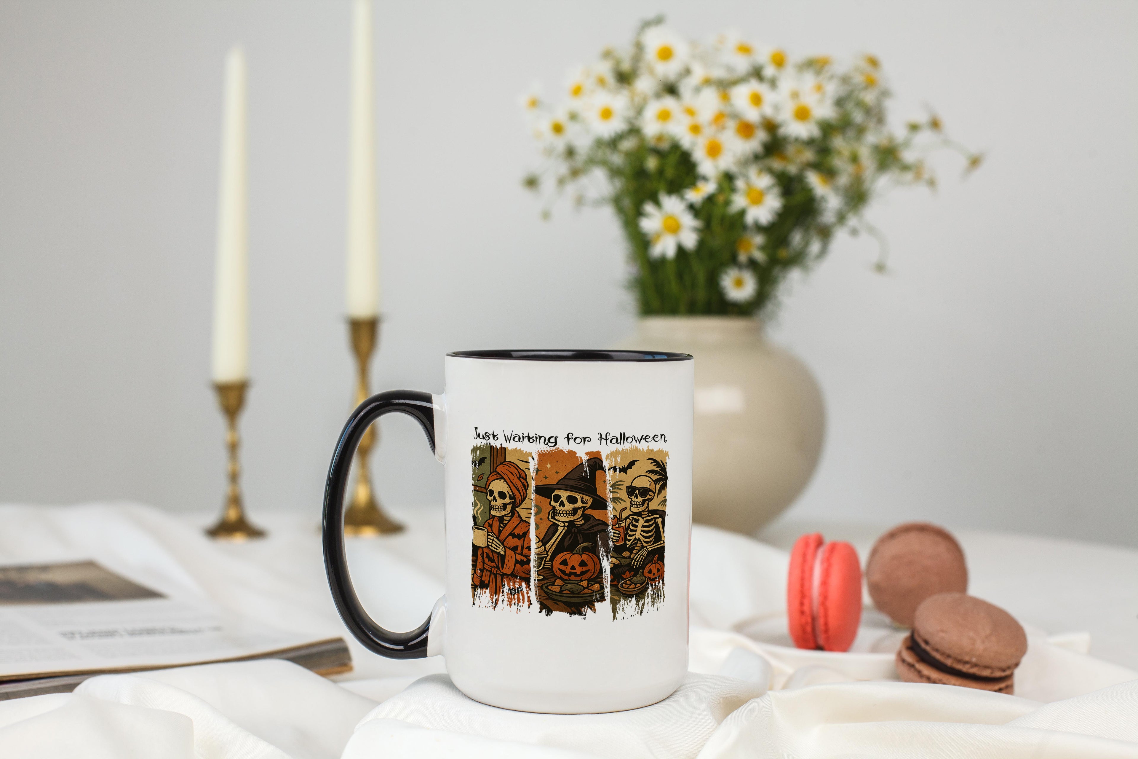 Just Waiting for Halloween - Halloween Mug