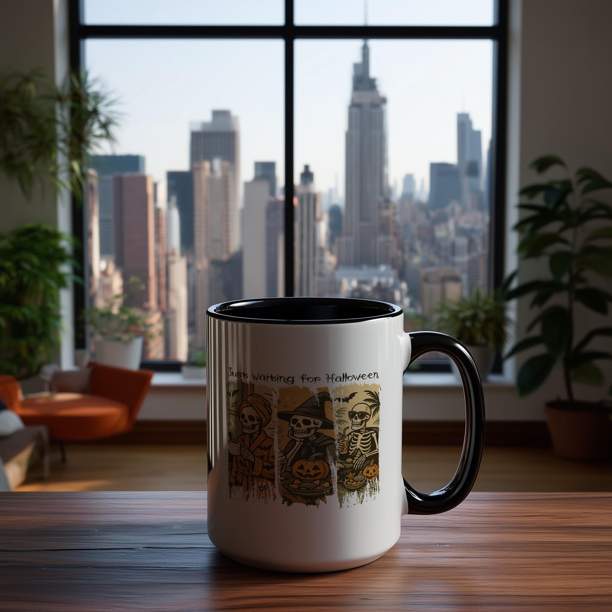 Just Waiting for Halloween - Halloween Mug