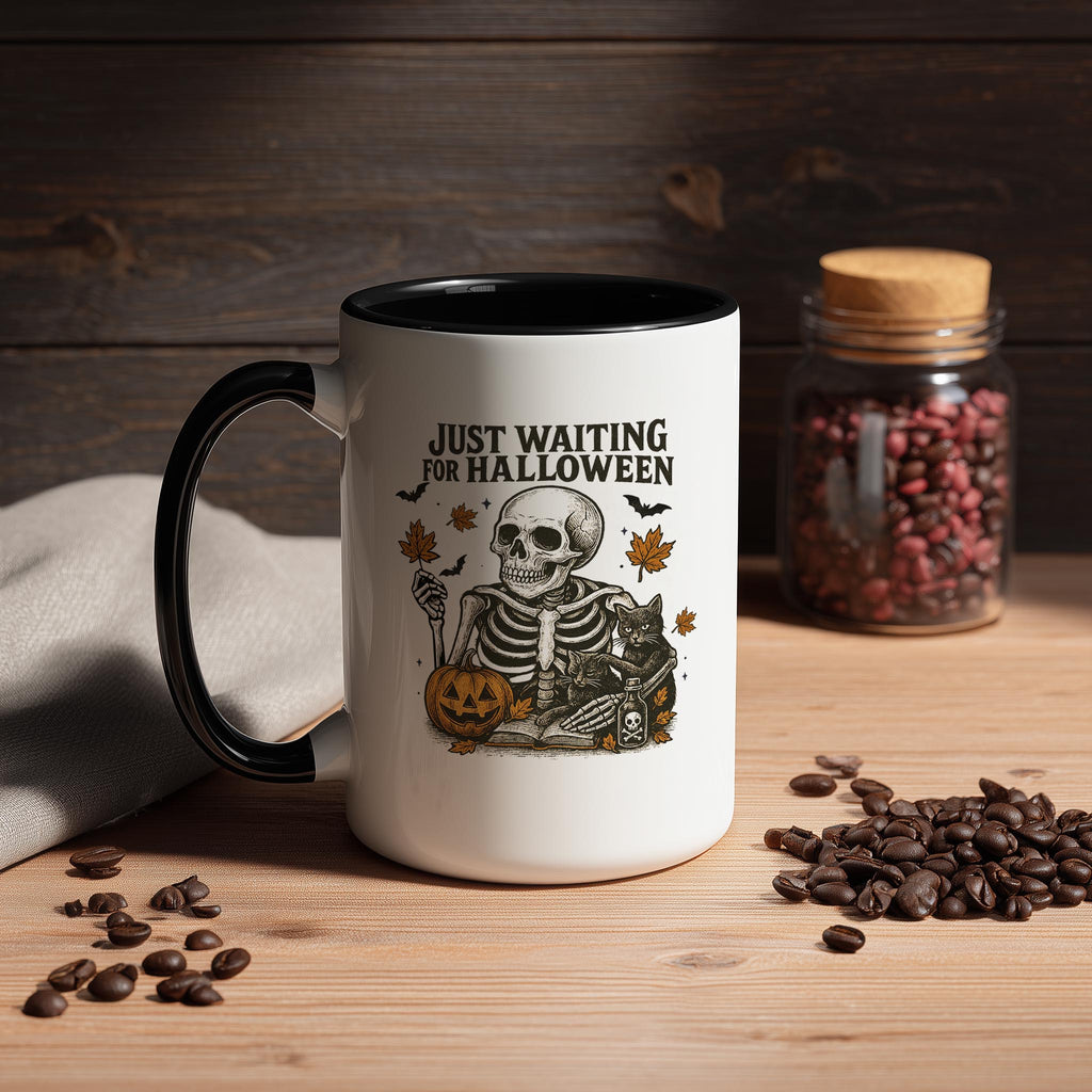 Just Waiting for Halloween - Halloween Mug