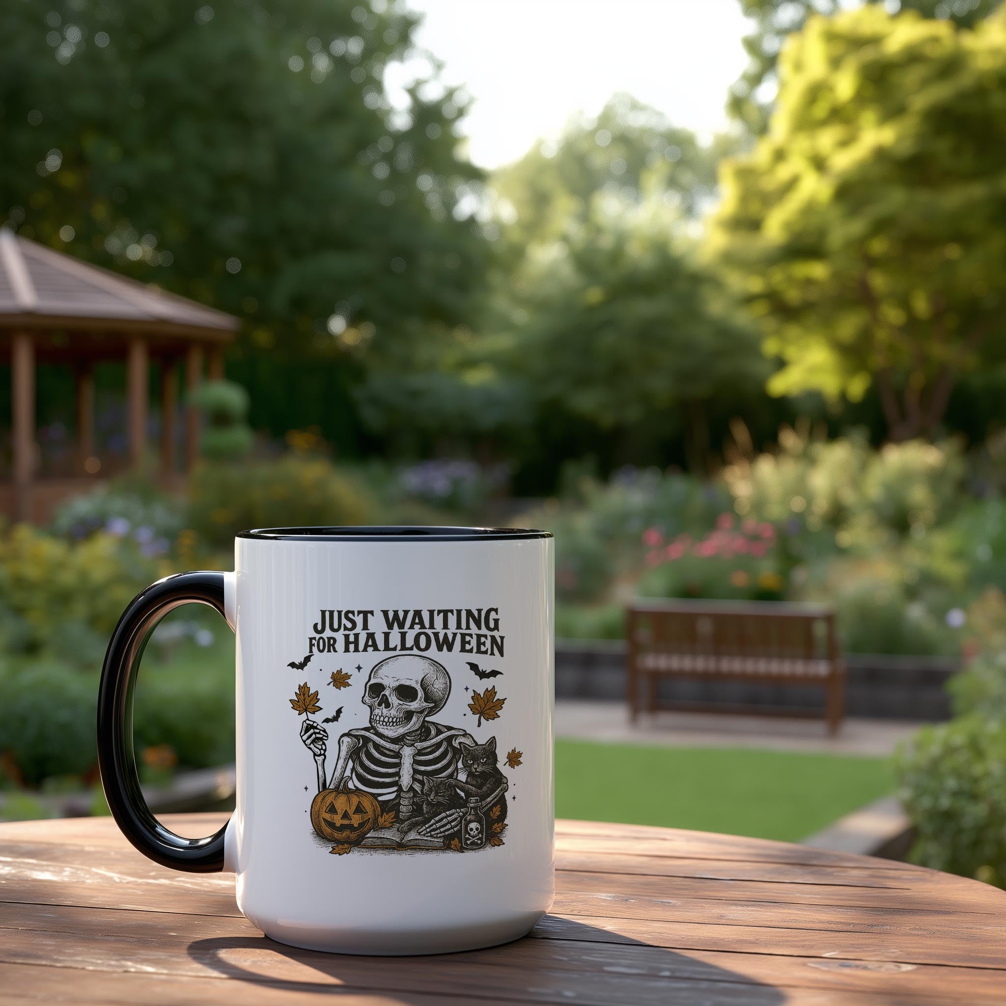 Just Waiting for Halloween - Halloween Mug