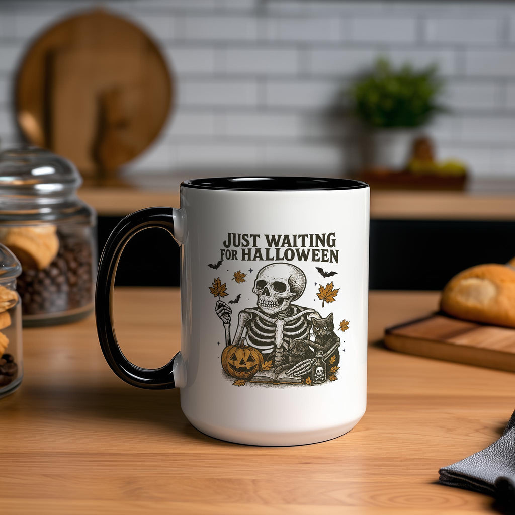 Just Waiting for Halloween - Halloween Mug