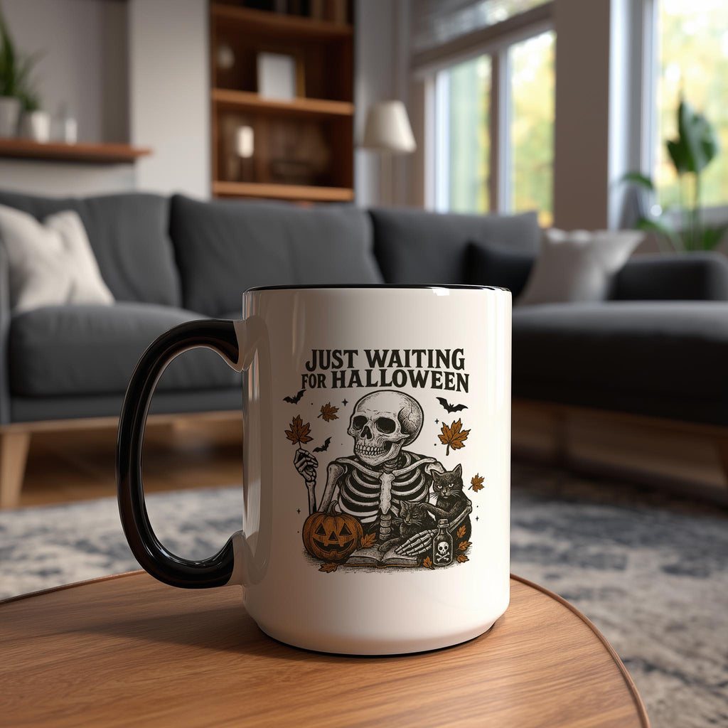 Just Waiting for Halloween - Halloween Mug