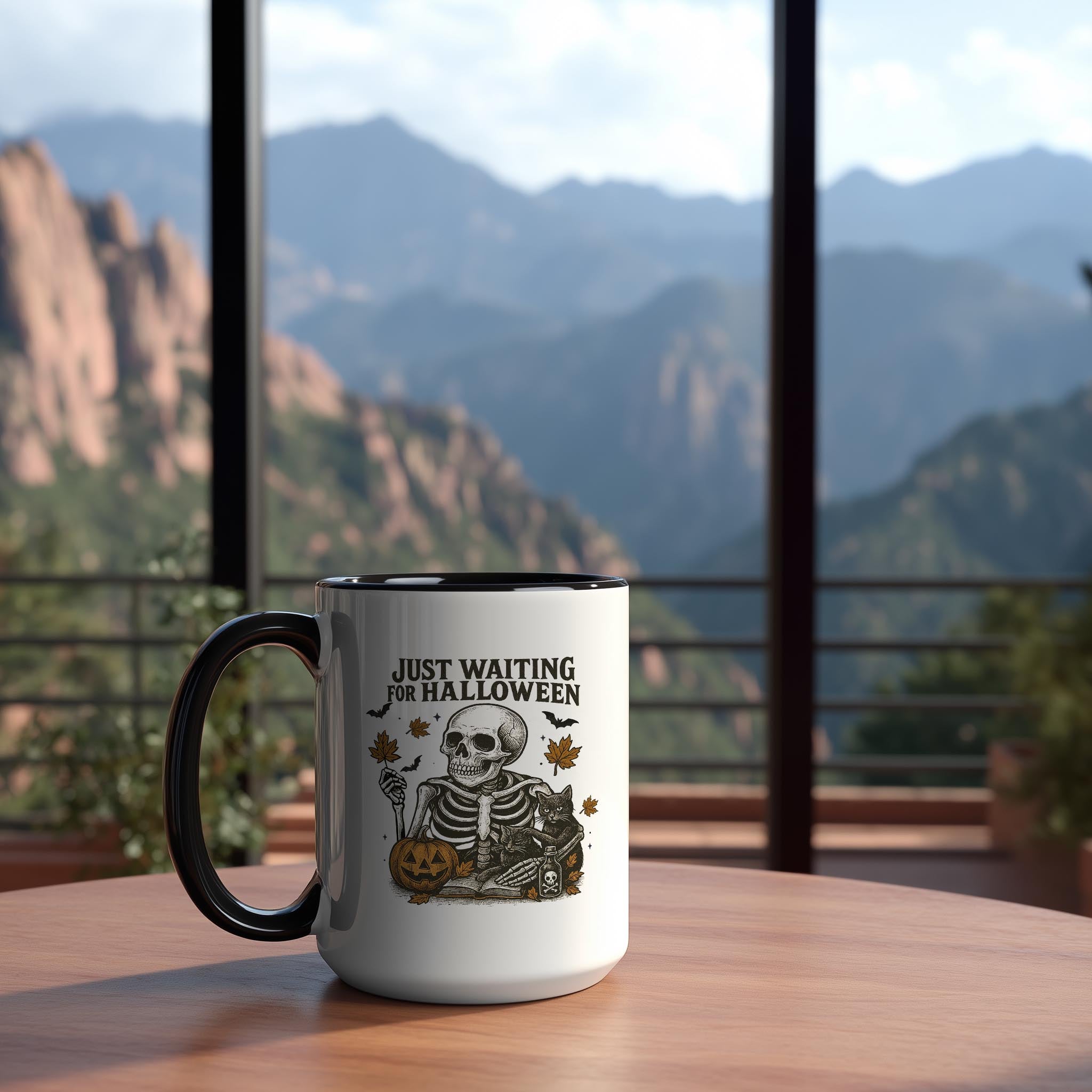 Just Waiting for Halloween - Halloween Mug