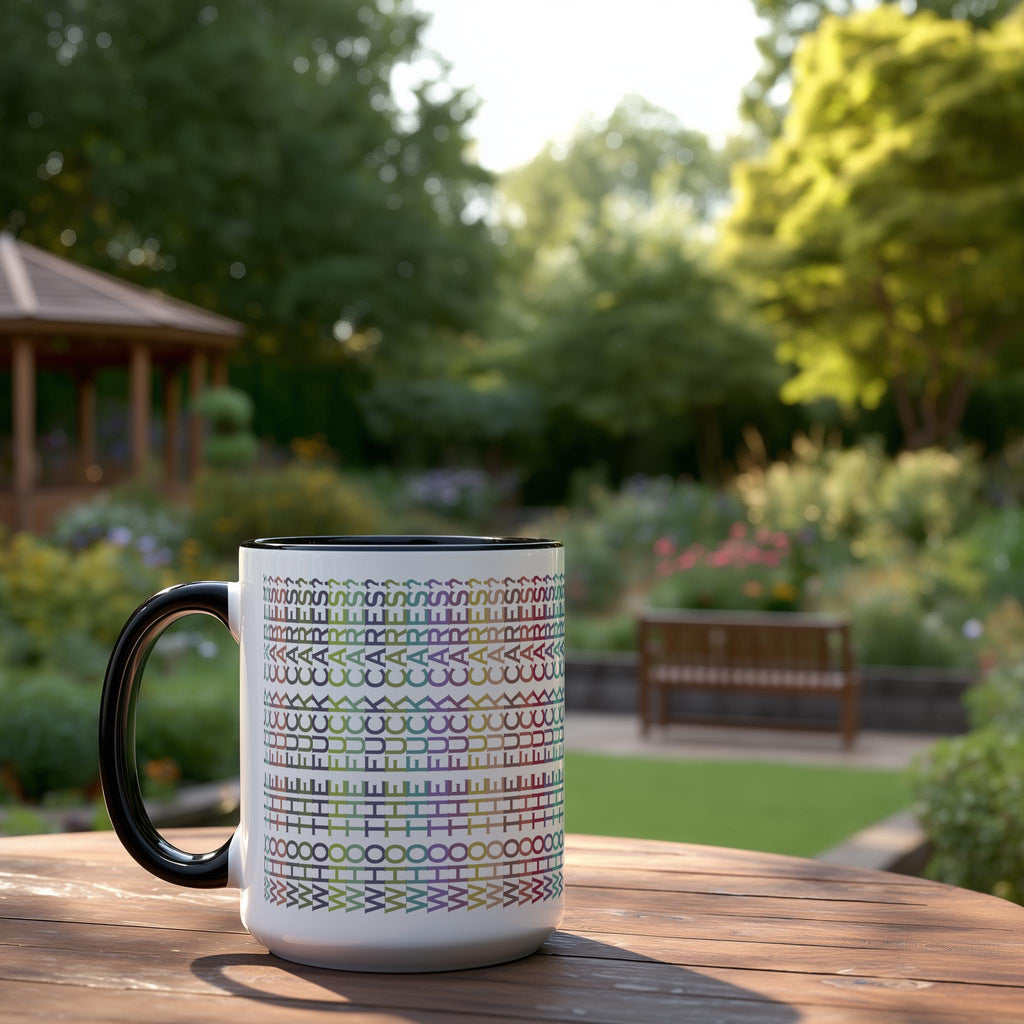 Hidden Message "Who The F*ck Cares" Mug