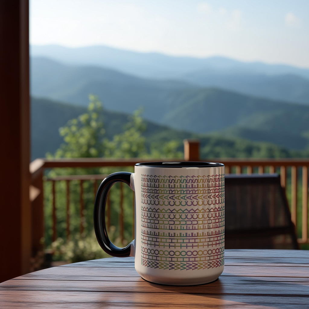 Hidden Message "Who The F*ck Cares" Mug