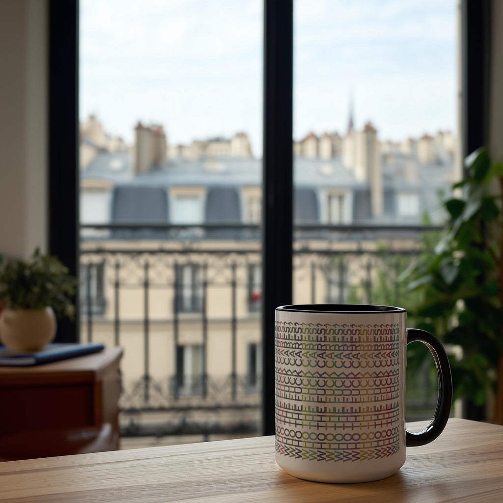 Hidden Message "Who The F*ck Cares" Mug