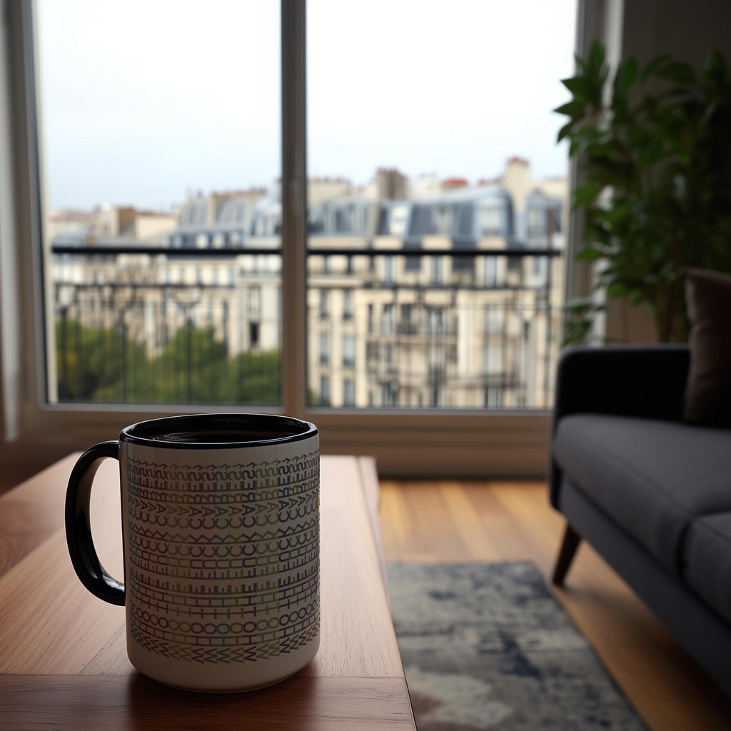 Hidden Message "Who The F*ck Cares" Mug